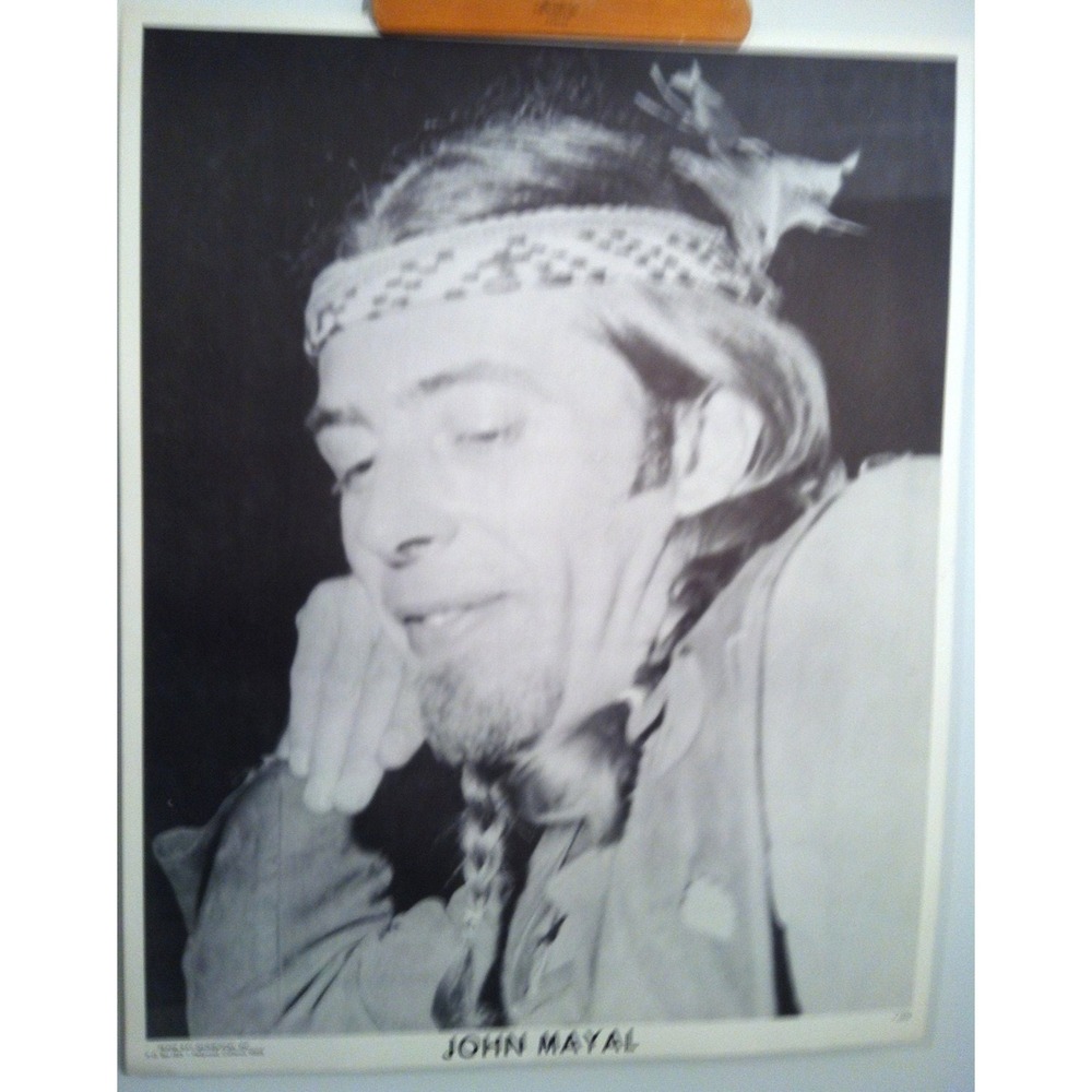 John Mayal Blues Vintage 70's Poster